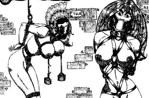 bondage artwork slavegirls