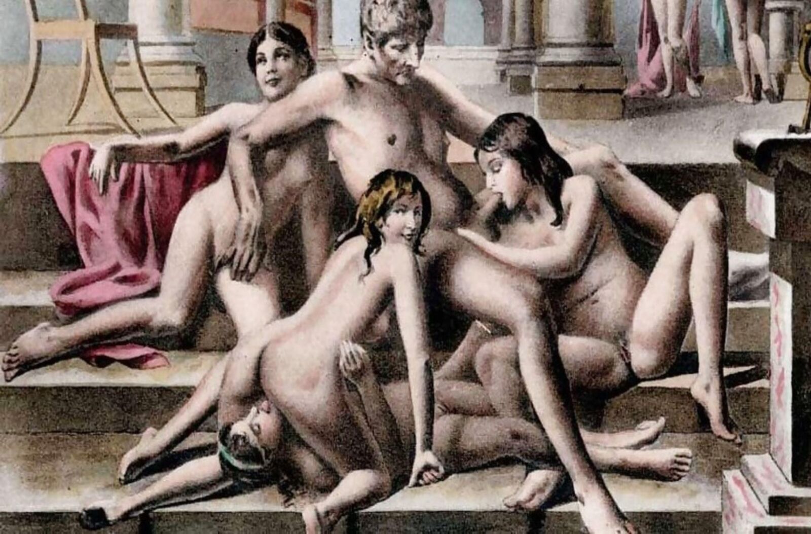 Des filles possédées et maltraitées par le sadique de l'art