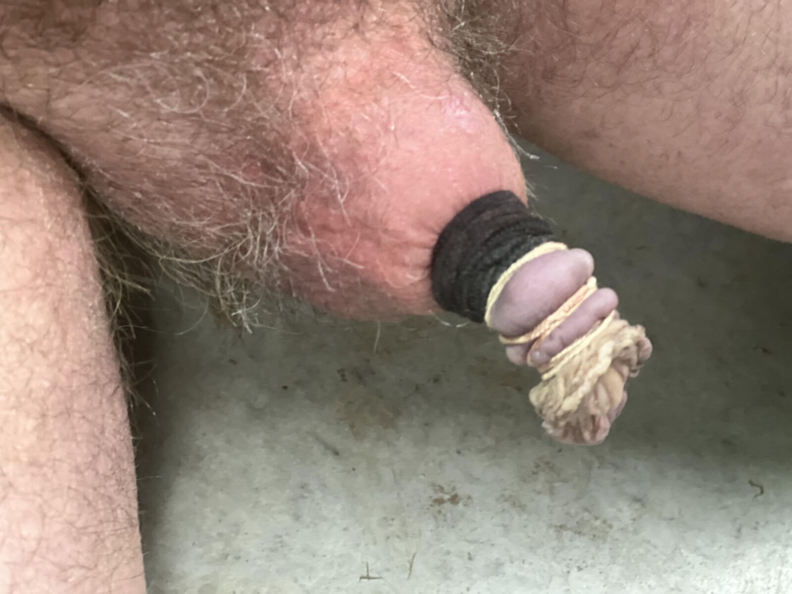 Foreskin cbt stretching feels so good