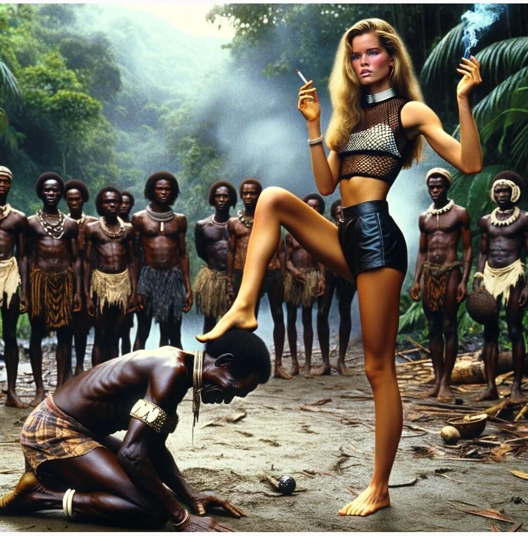 Foot Dominatrix in The Jungle 