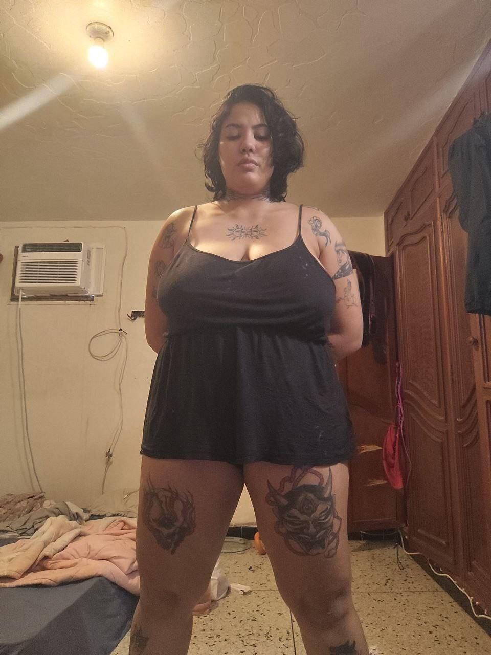 BBW Latina Exposed and Humiliated