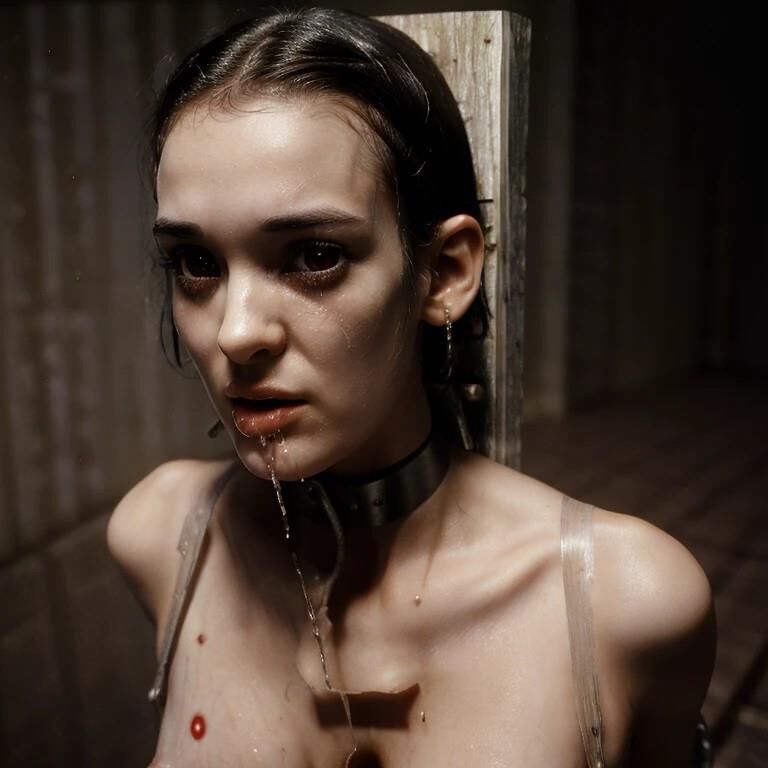 Winona Ryder in Bondage - AI