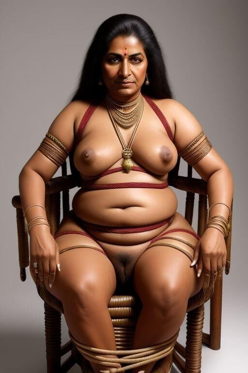 Indian mother/wife bondage 2