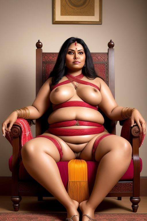 Indian mother/wife bondage 2