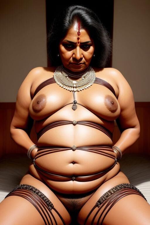 Indian mother/wife bondage 2