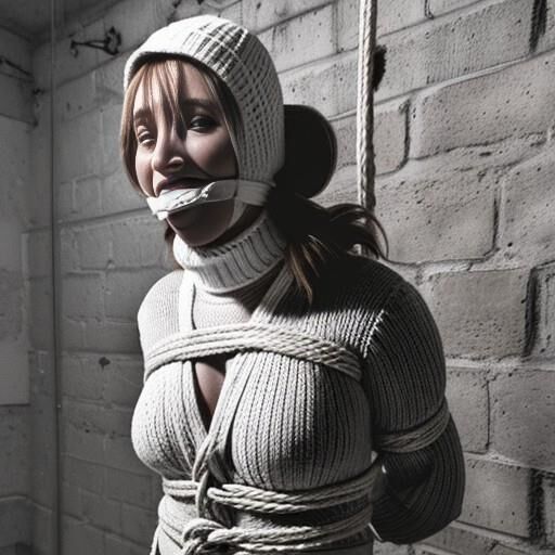 Sweater Bondage AI Generated 03