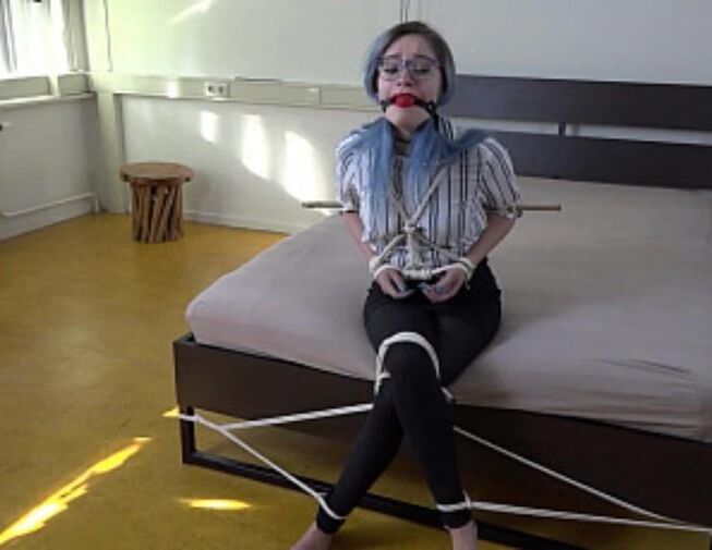 Modèle de bondage gris luna