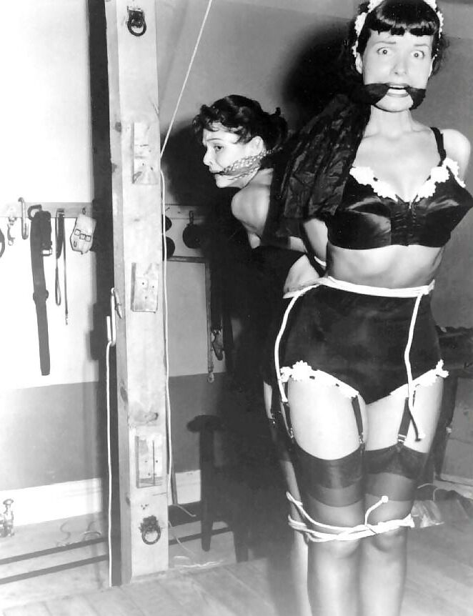 Vintage Betty Page Bondage