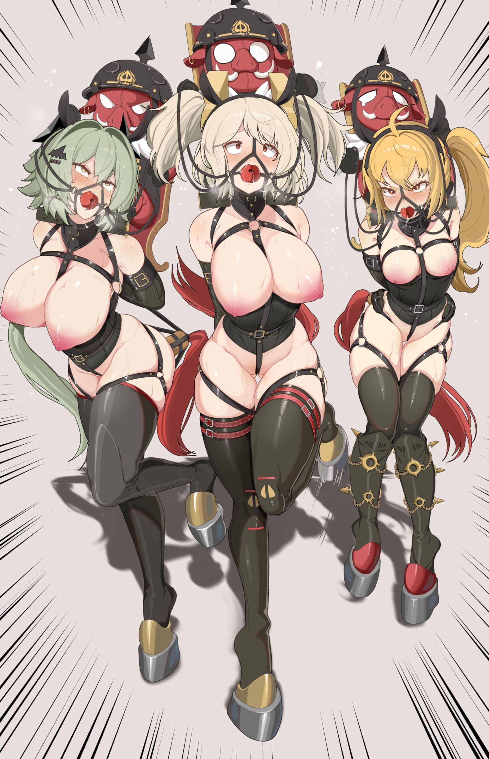 [BagelBomb] Lucy, Ceasar and Burnice [Zenless Zone Zero]