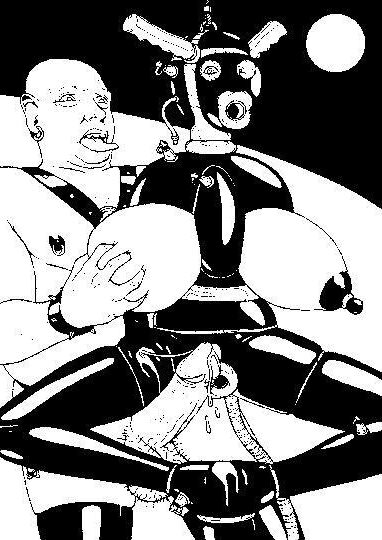 bondage artwork by benson