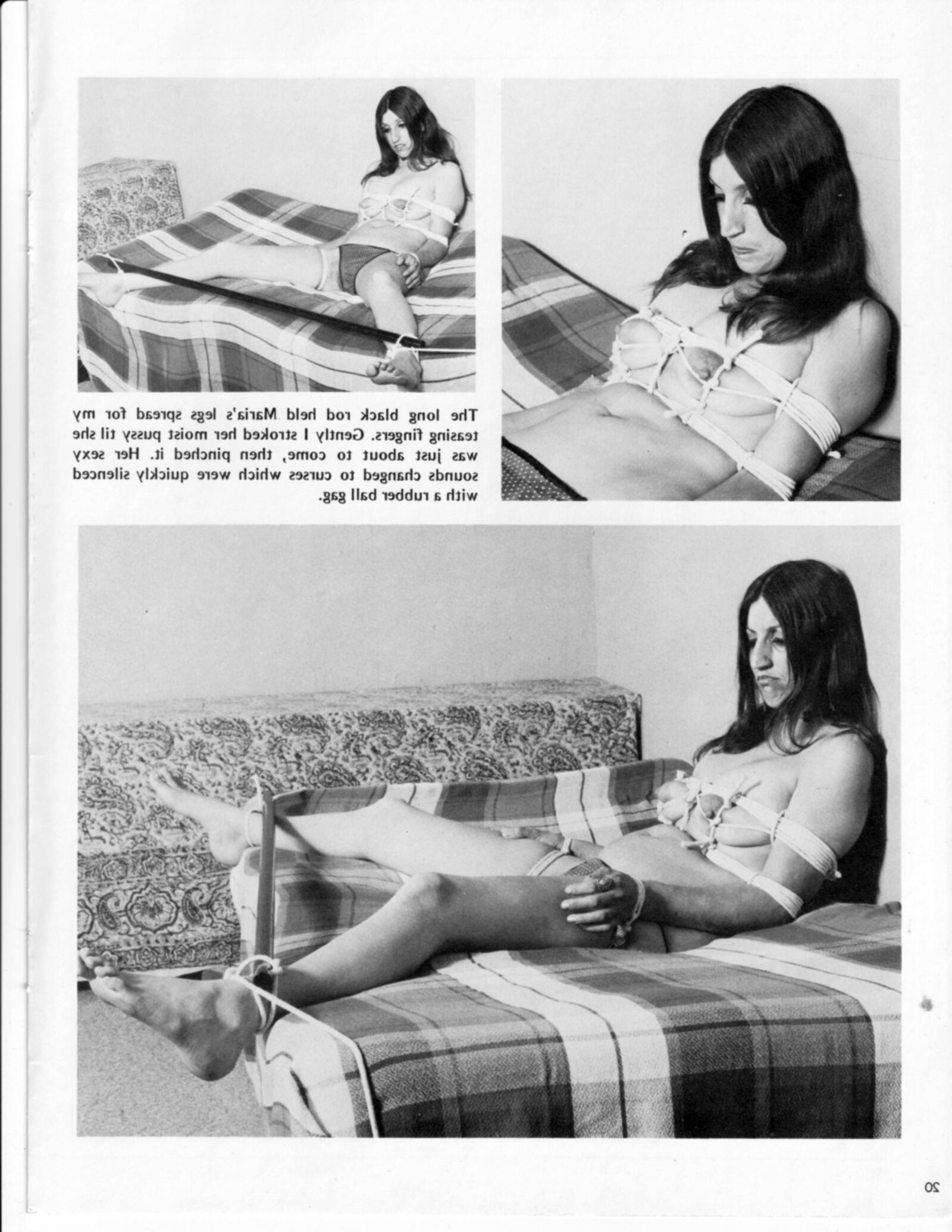 Vintage bondage magazine Hot Fox Bondage 