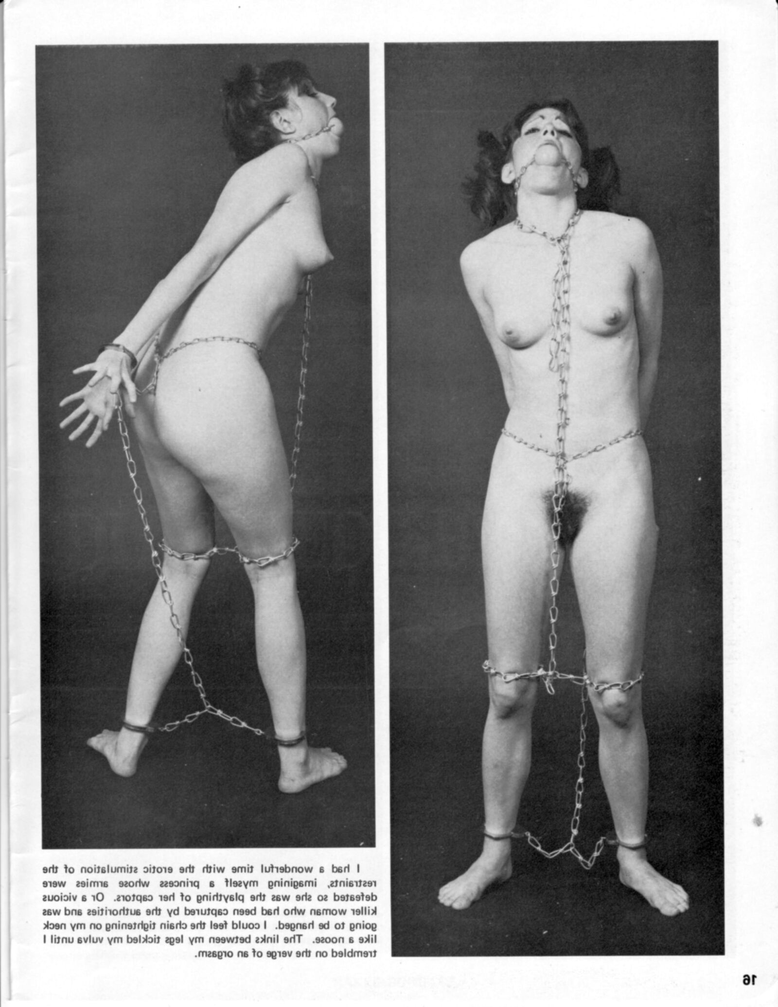 Vintage bondage magazine Naked Bondage 