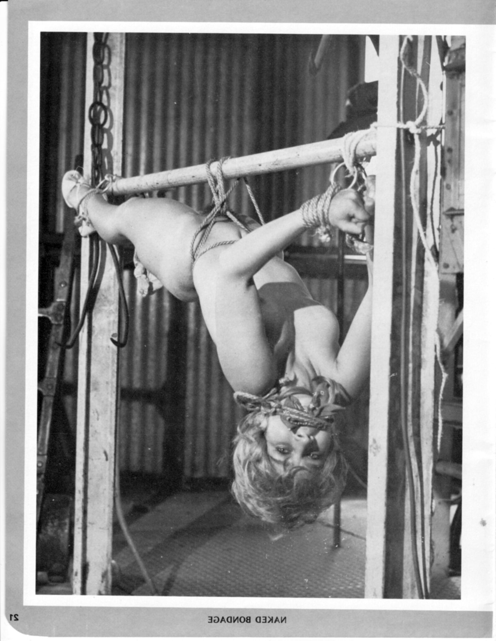 Vintage bondage magazine Naked Bondage 