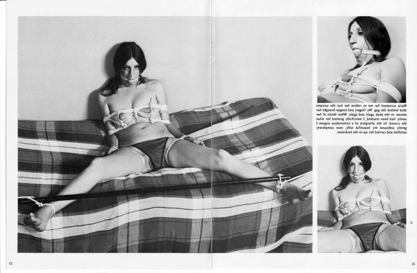 Vintage bondage magazine Hot Fox Bondage 