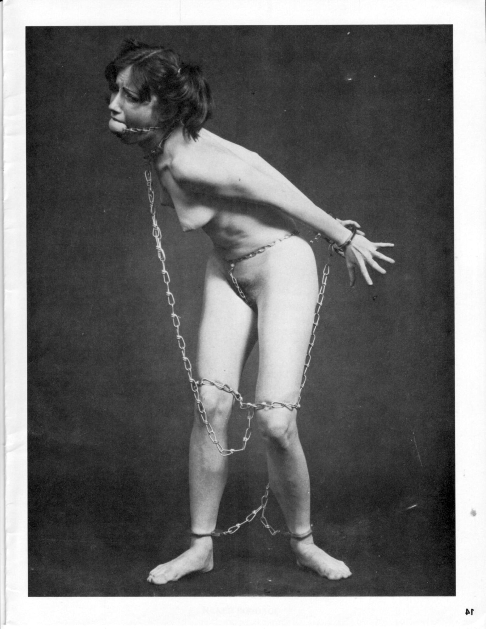 Vintage bondage magazine Naked Bondage 