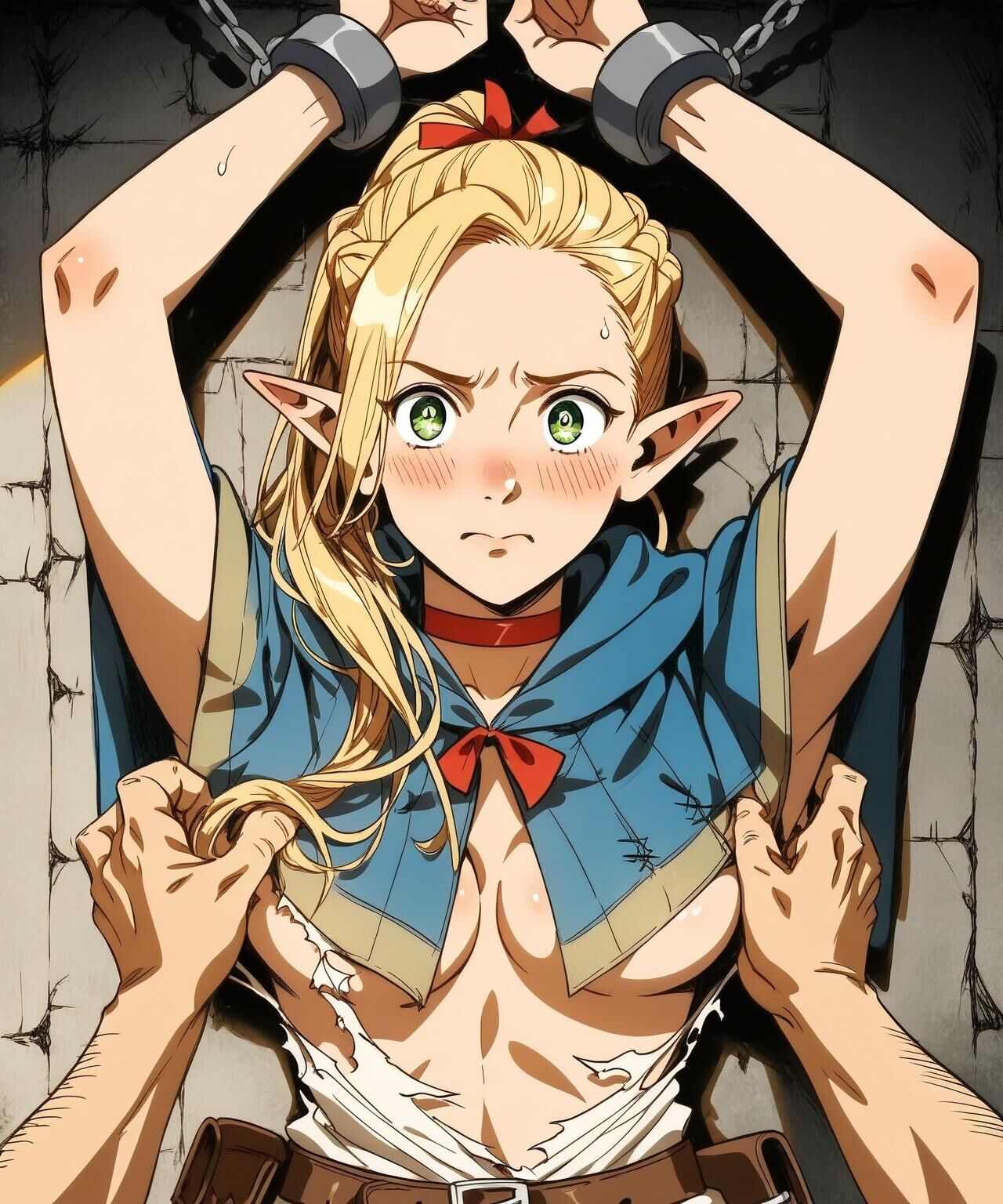 Вкусный в Dungeon Marcille Donato поражение