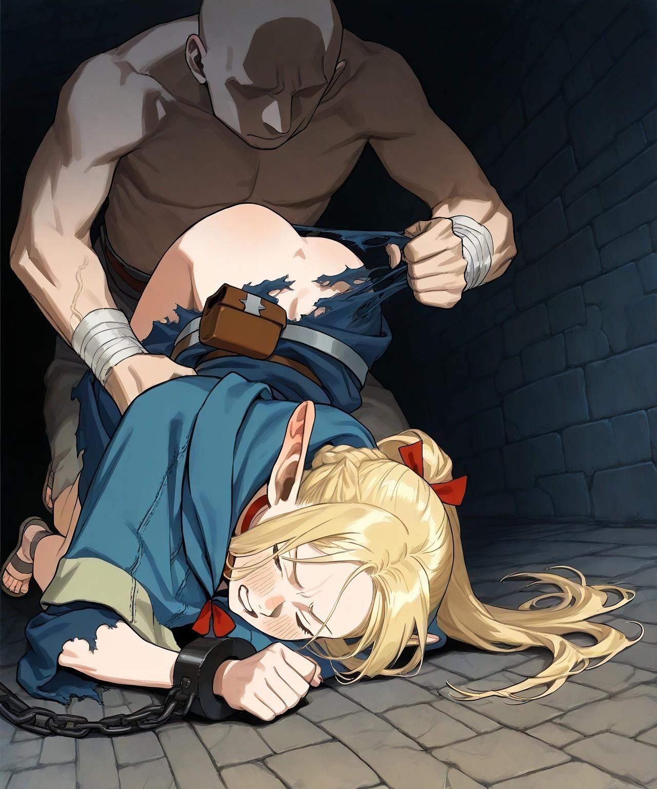 Вкусный в Dungeon Marcille Donato поражение