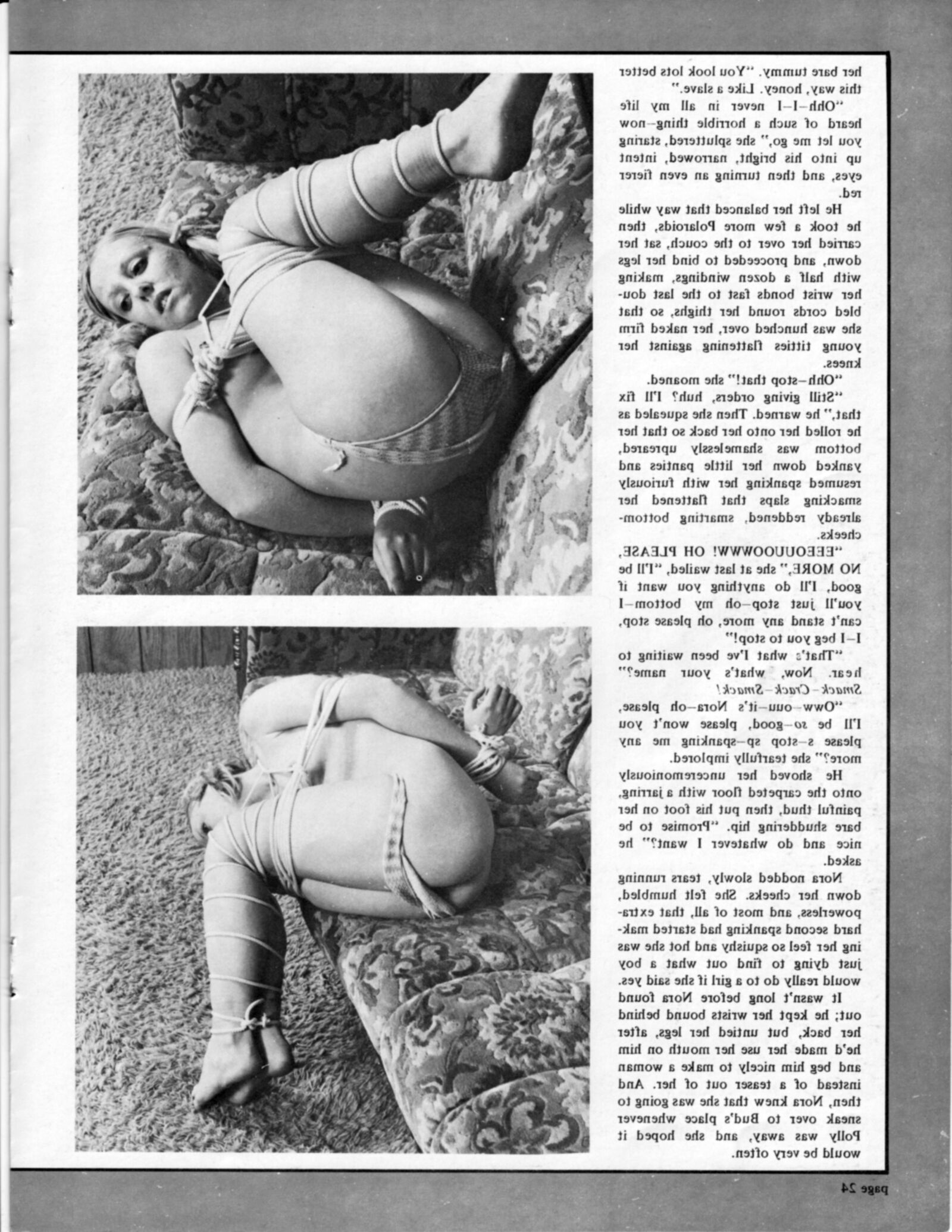 Magazine vintage Bondage Magazine Teenagers in Bondage