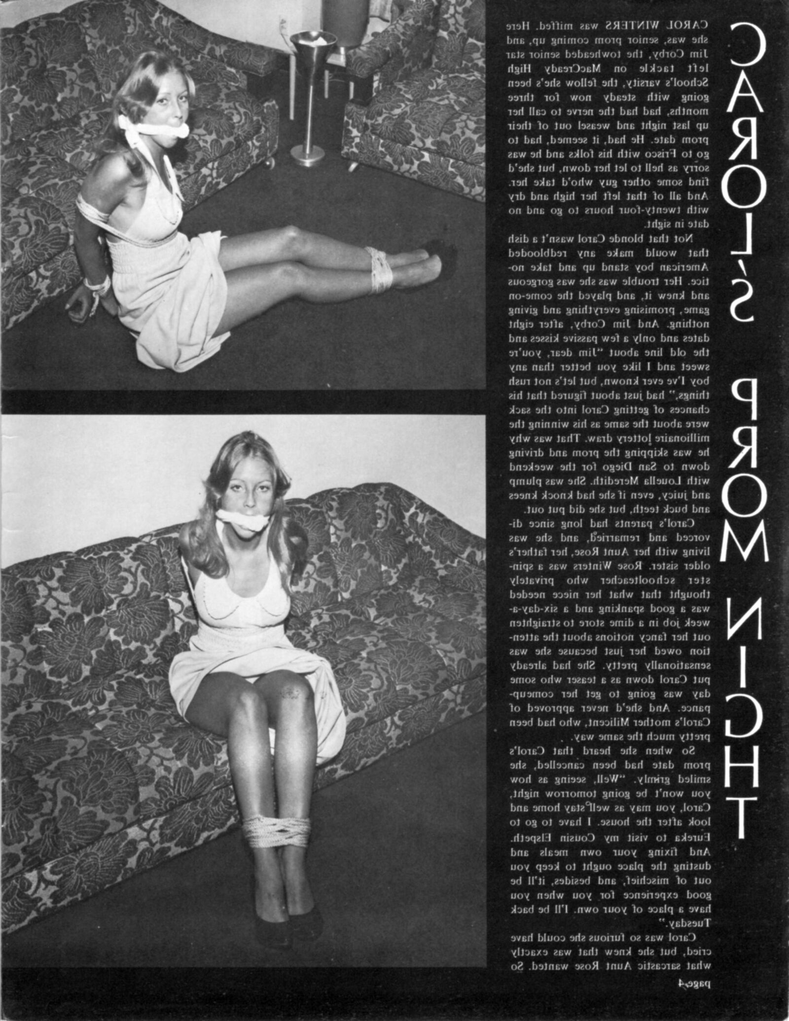 Magazine vintage Bondage Magazine Teenagers in Bondage