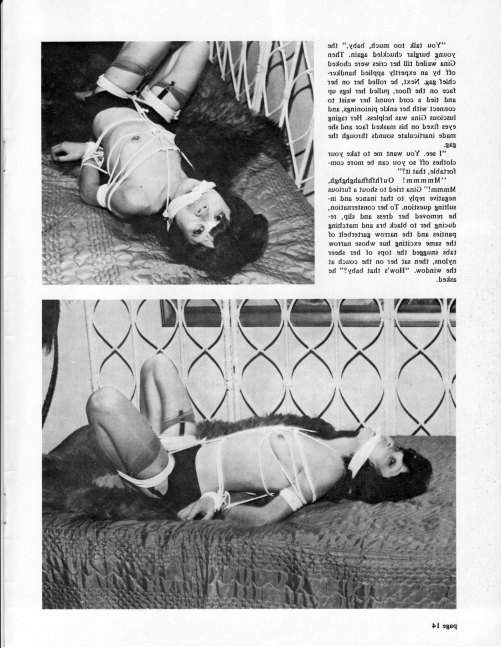 Magazine vintage Bondage Magazine Teenagers in Bondage