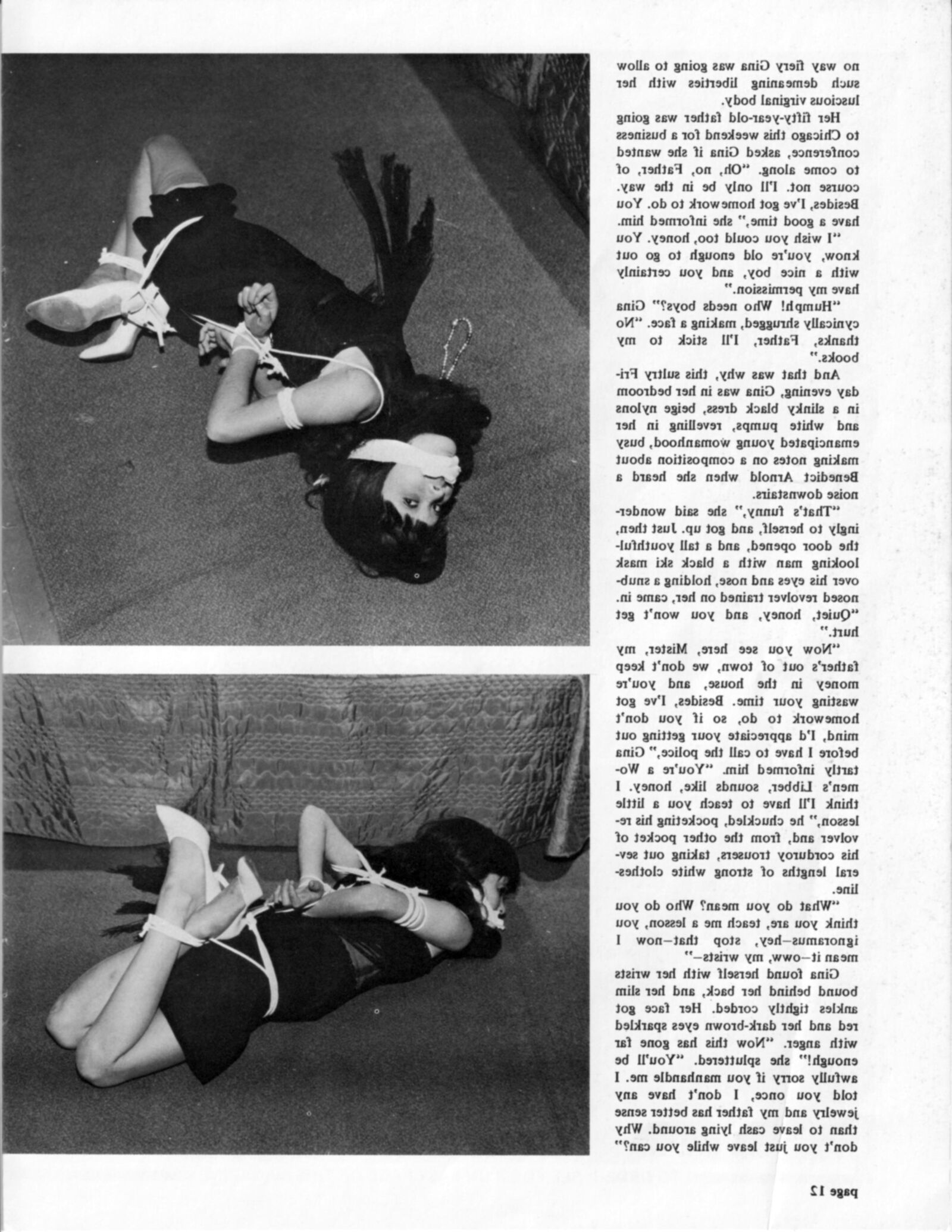 Magazine vintage Bondage Magazine Teenagers in Bondage