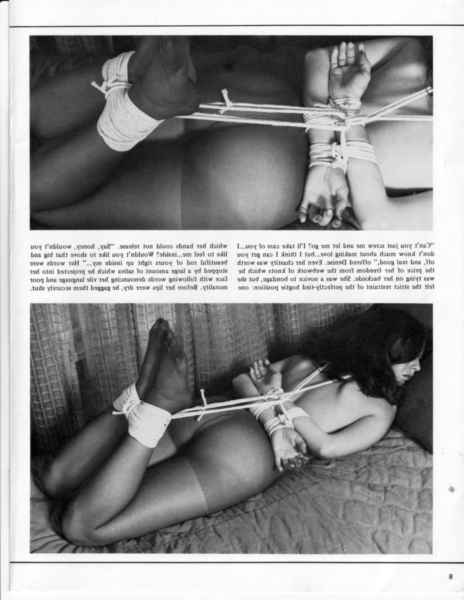 Magazine vintage Bondage Magazine Hot Knots, partiel