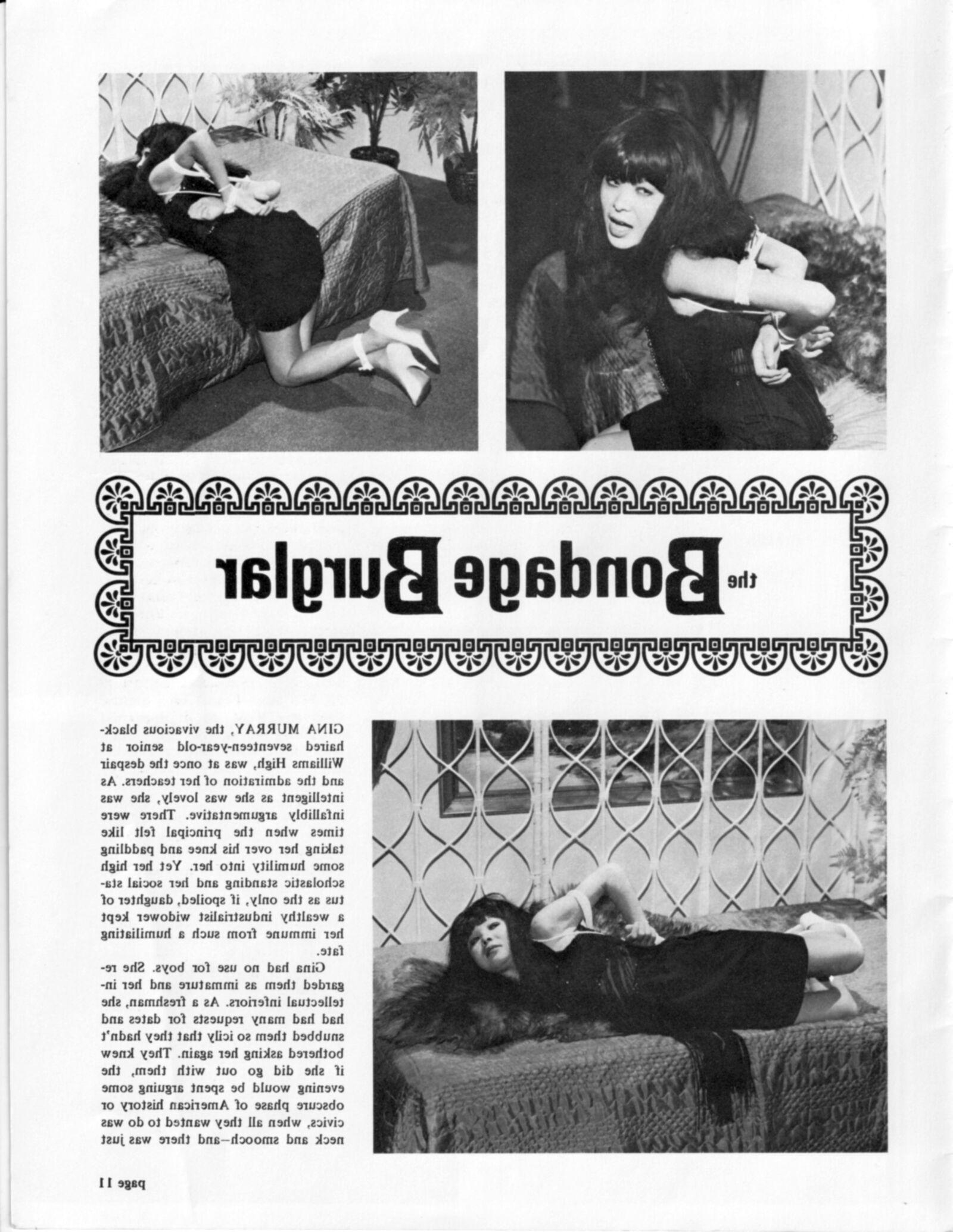 Magazine vintage Bondage Magazine Teenagers in Bondage