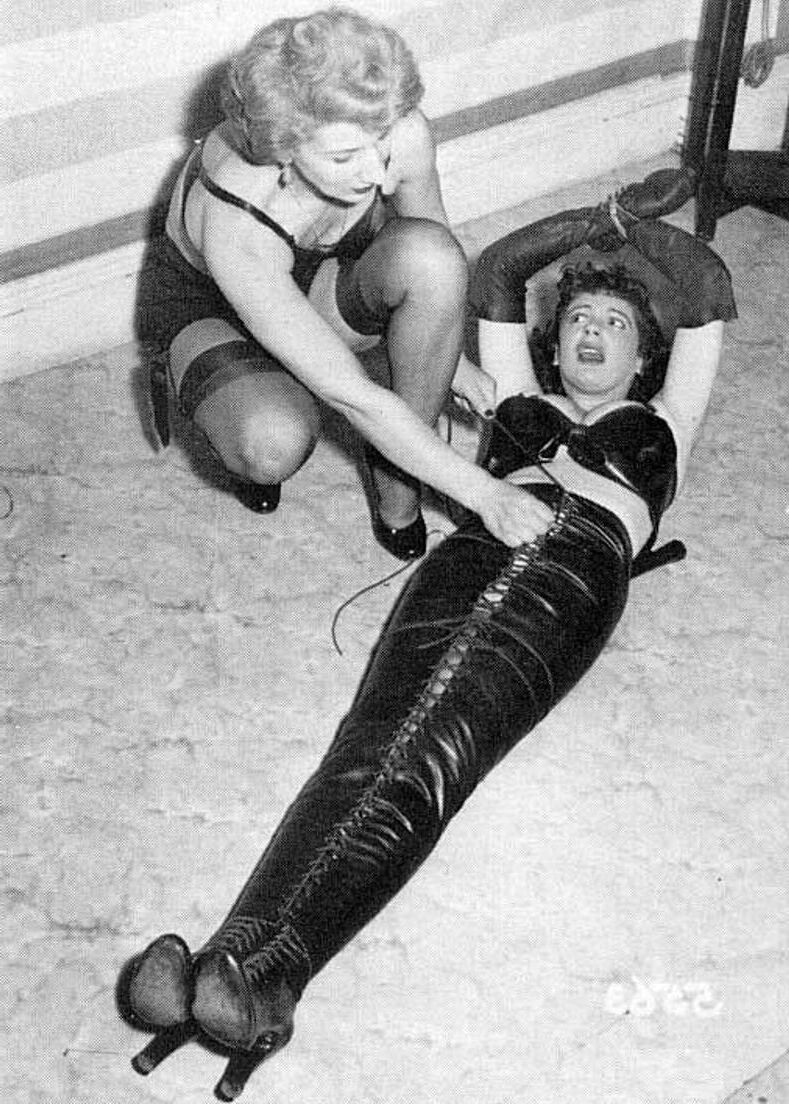 Vintage Fetish FemDom Bondage High Heels Dominance