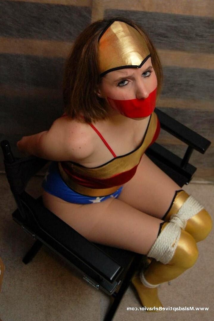 Wonder Woman Bondage Cosplay