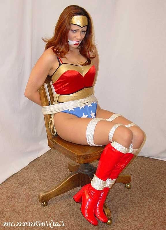 Wonder Woman Bondage Cosplay