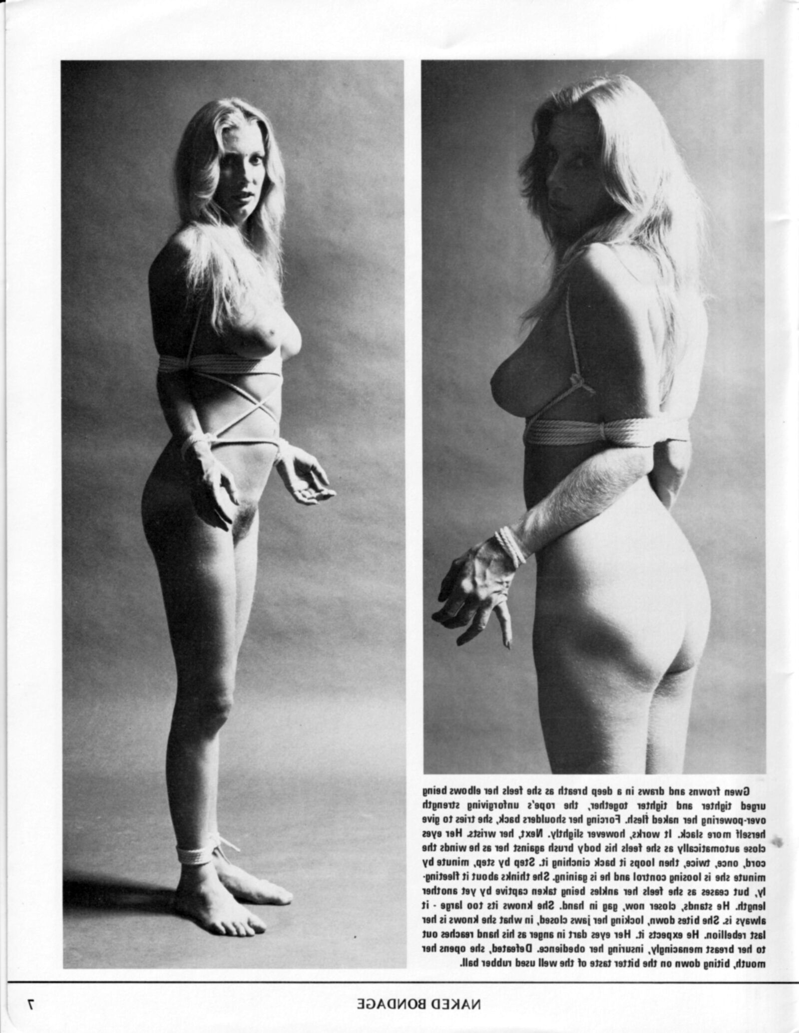 Magazine de bondage vintage Naked Bondage