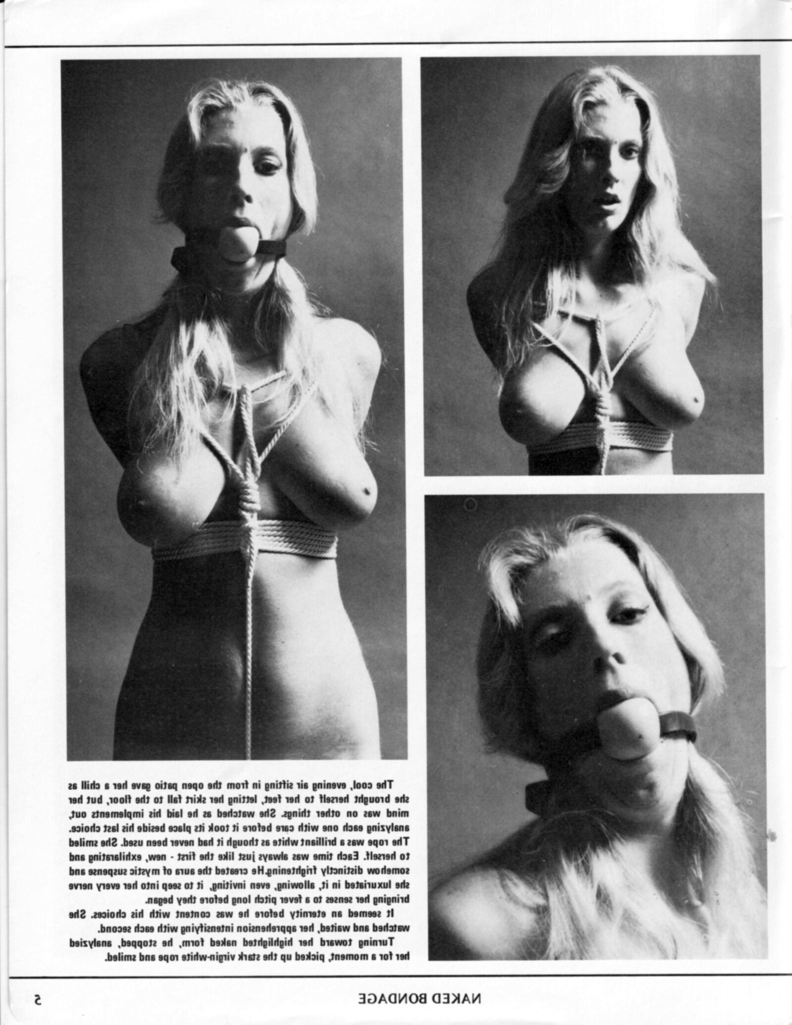 Magazine de bondage vintage Naked Bondage