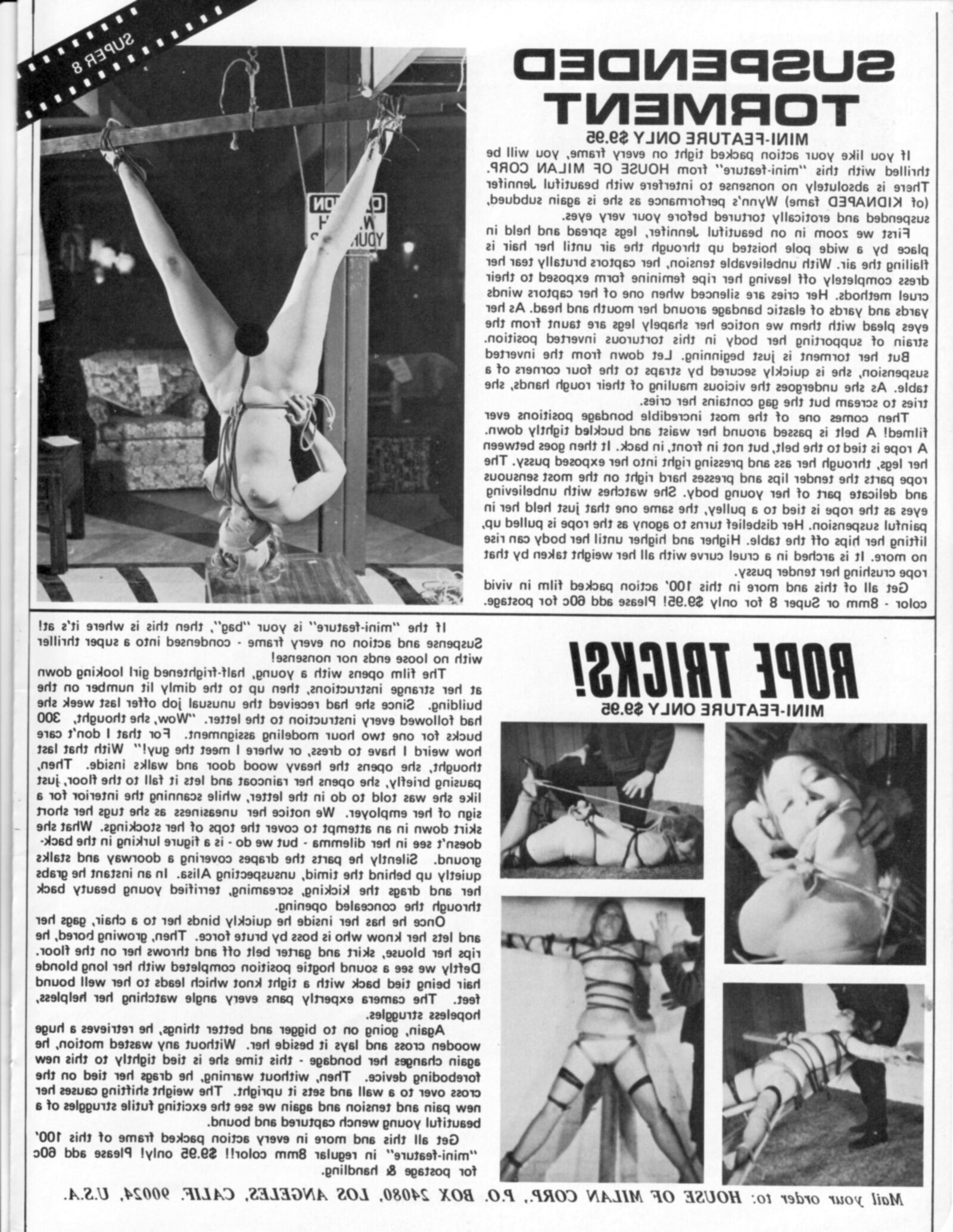 Magazine de bondage vintage Naked Bondage