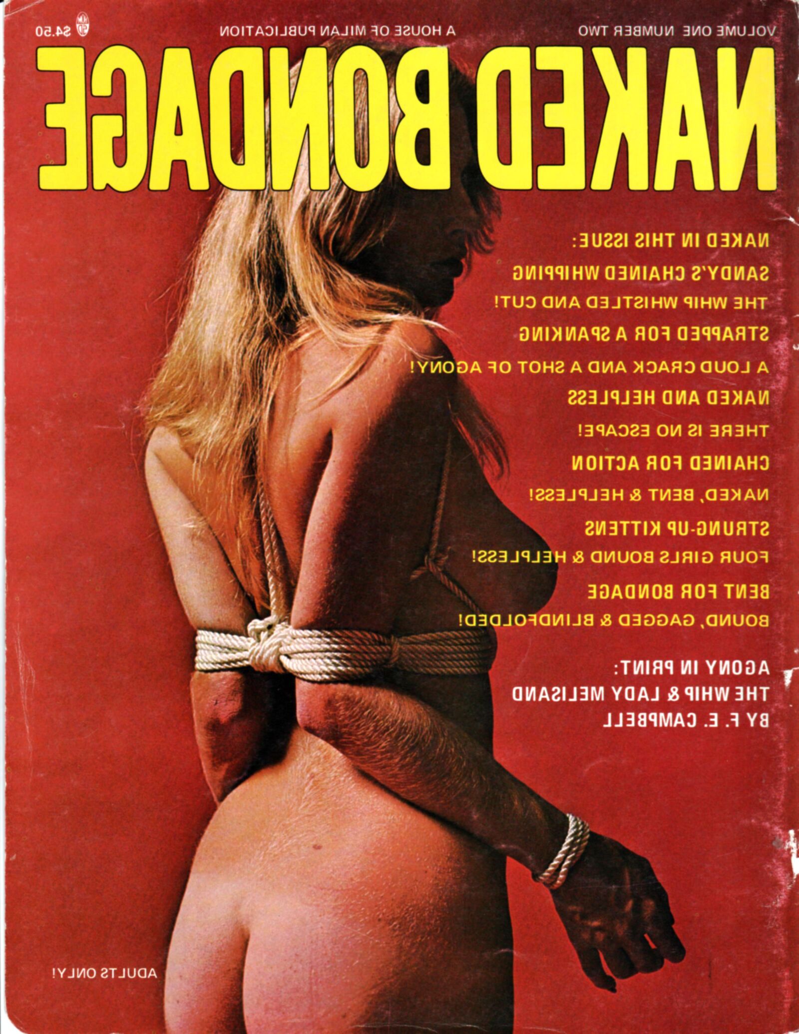 Magazine de bondage vintage Naked Bondage