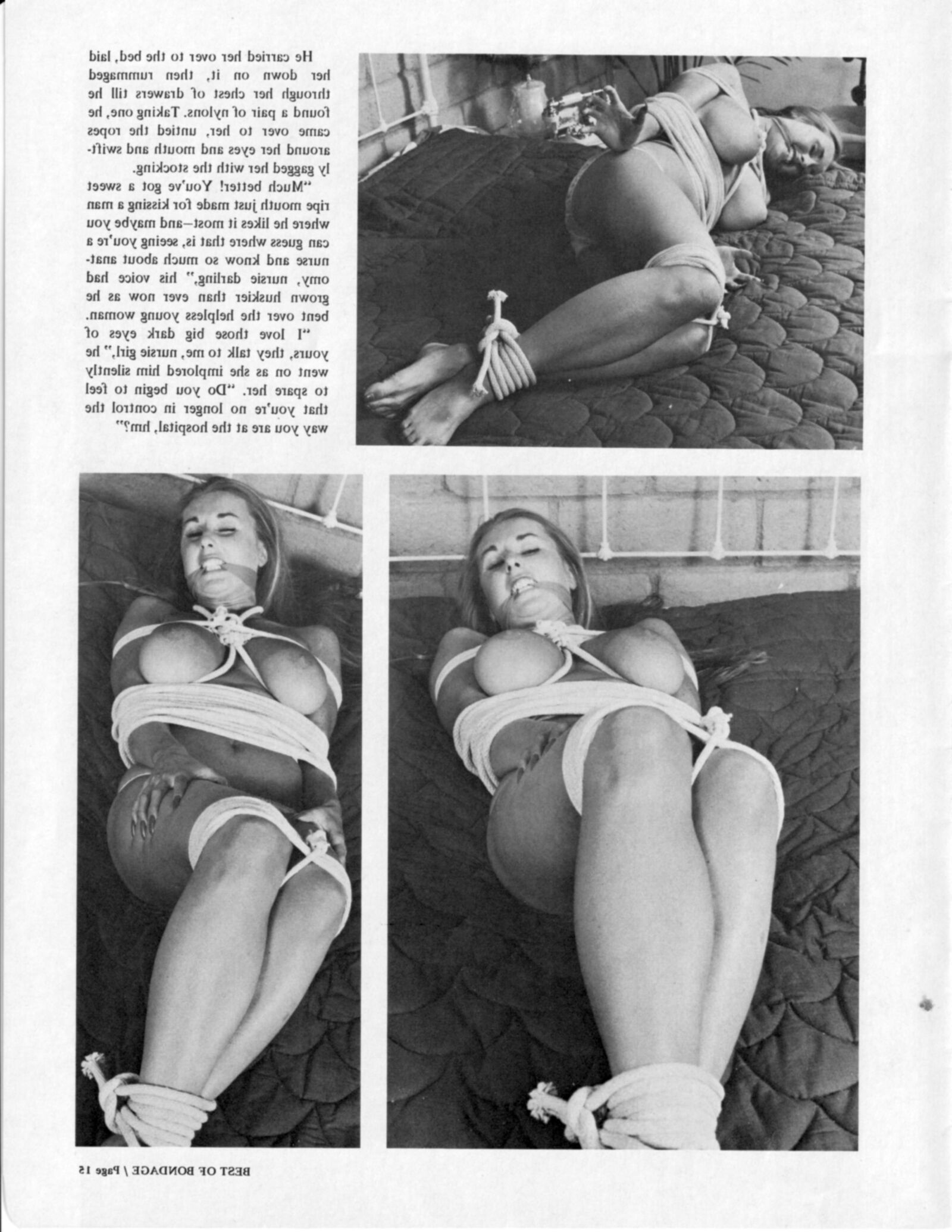 Vintage Bondage Magazine Best of Bondage, частично