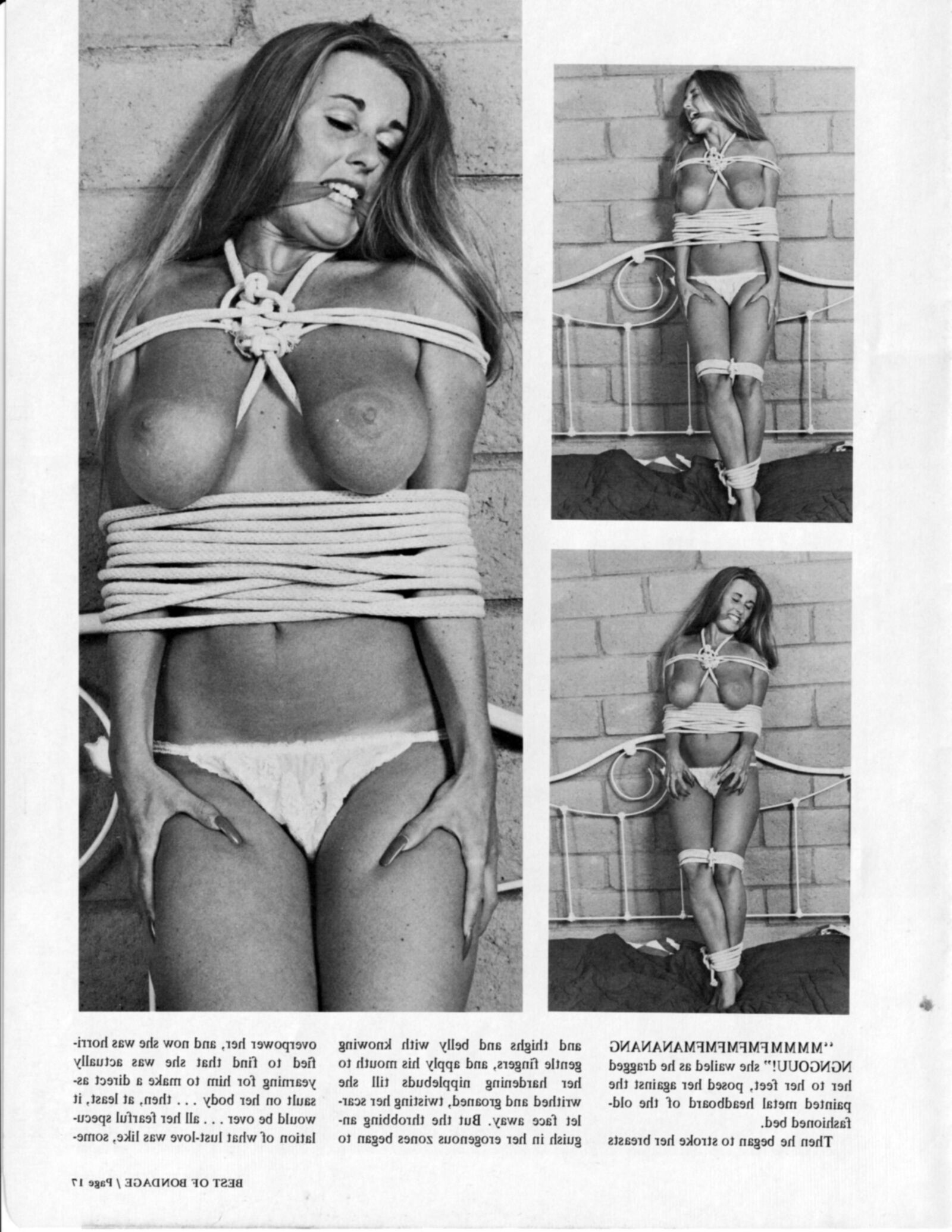 Vintage Bondage Magazine Best of Bondage, частично