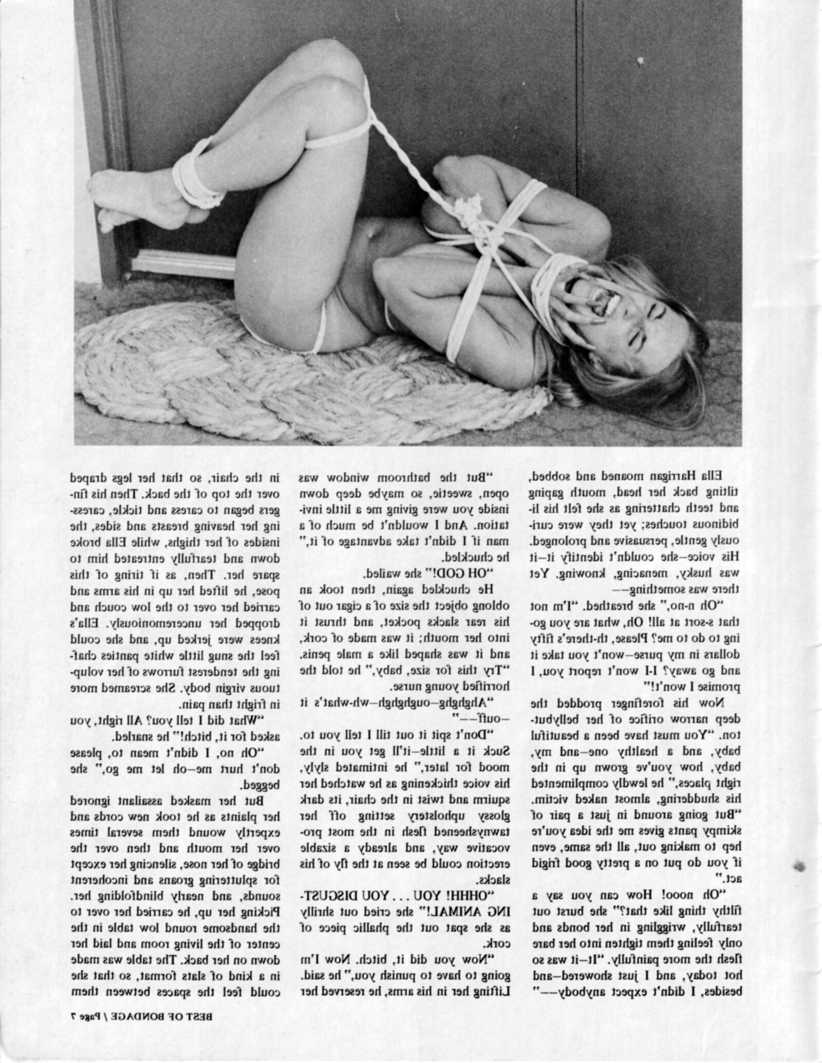 Vintage Bondage Magazine Best of Bondage, частично