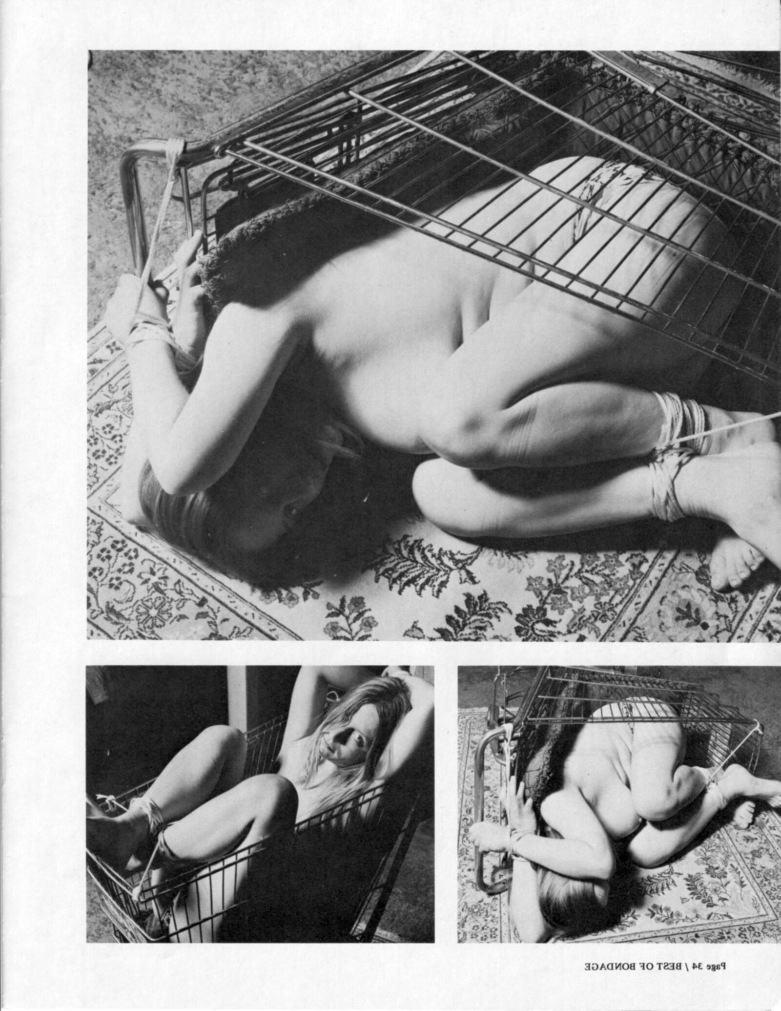Vintage Bondage Magazine Best of Bondage, частично