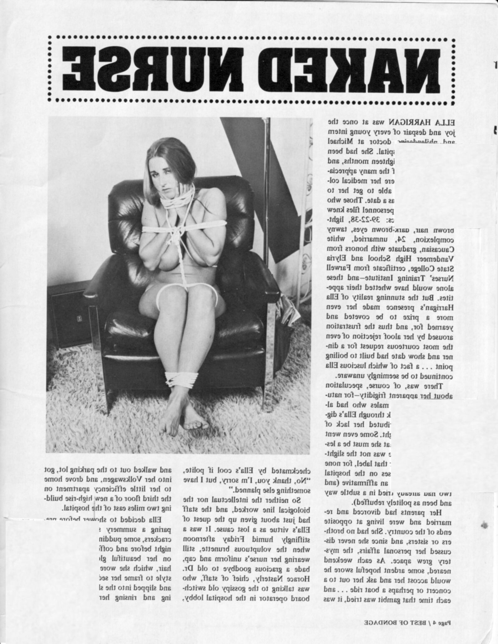 Vintage Bondage Magazine Best of Bondage, частично