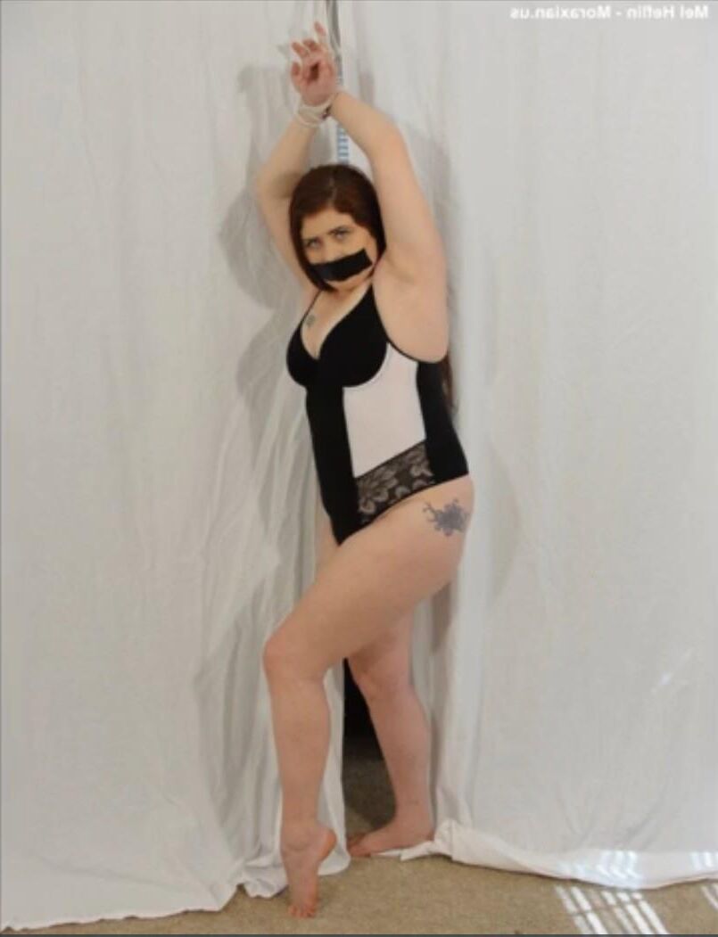 Mel Heflin   Bondage Model