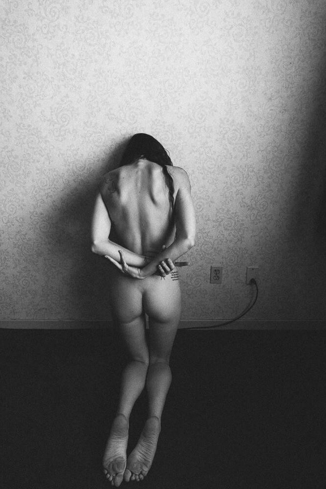 Domestic Discipline moments. corner time on her knee