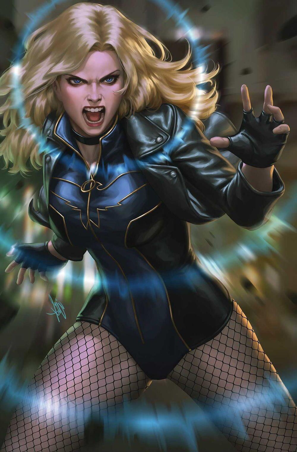 Schwarzer Kanarienmann alias Dinah Drake