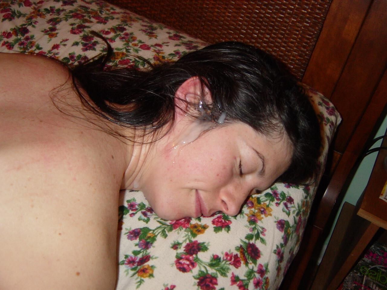 Esposa amarrada para cabelo anal cum