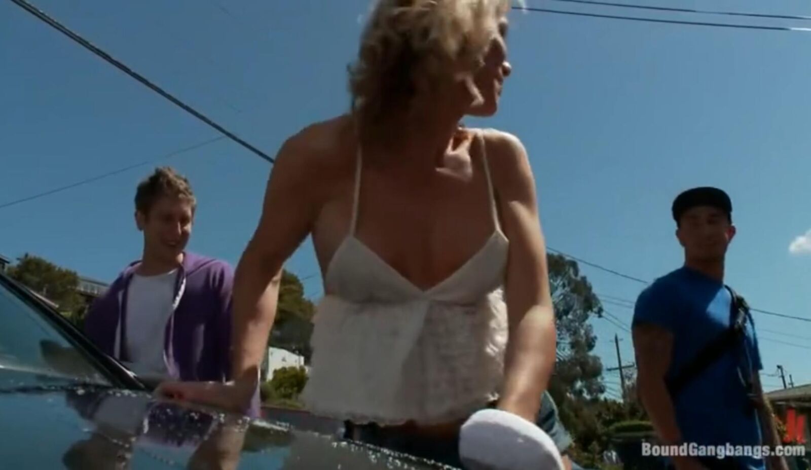 Simone Sonay_bound Gangbang