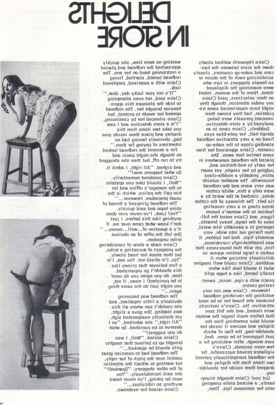 Fessée rétro la roue non