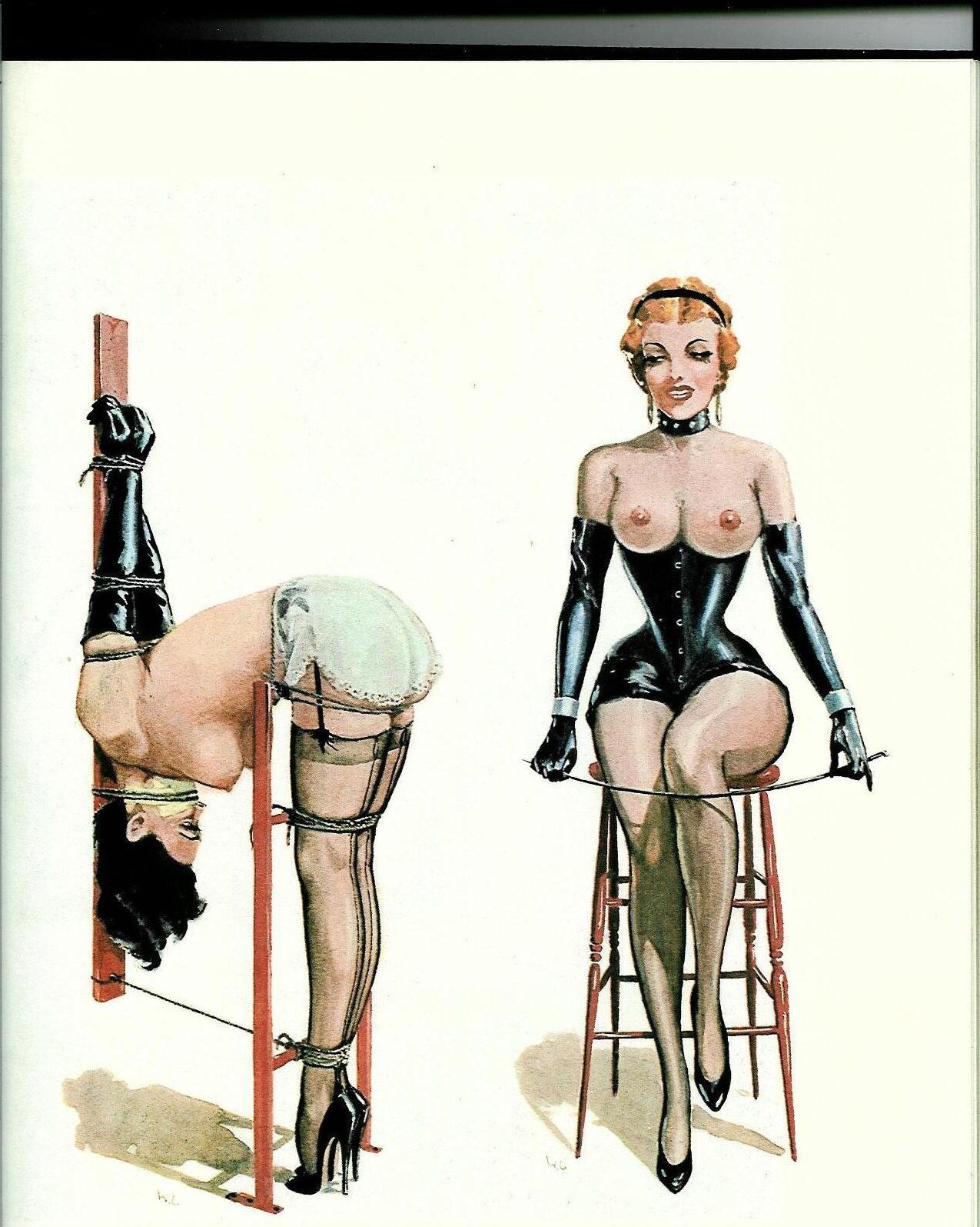 John Willie Les Aventures de Gwendoline