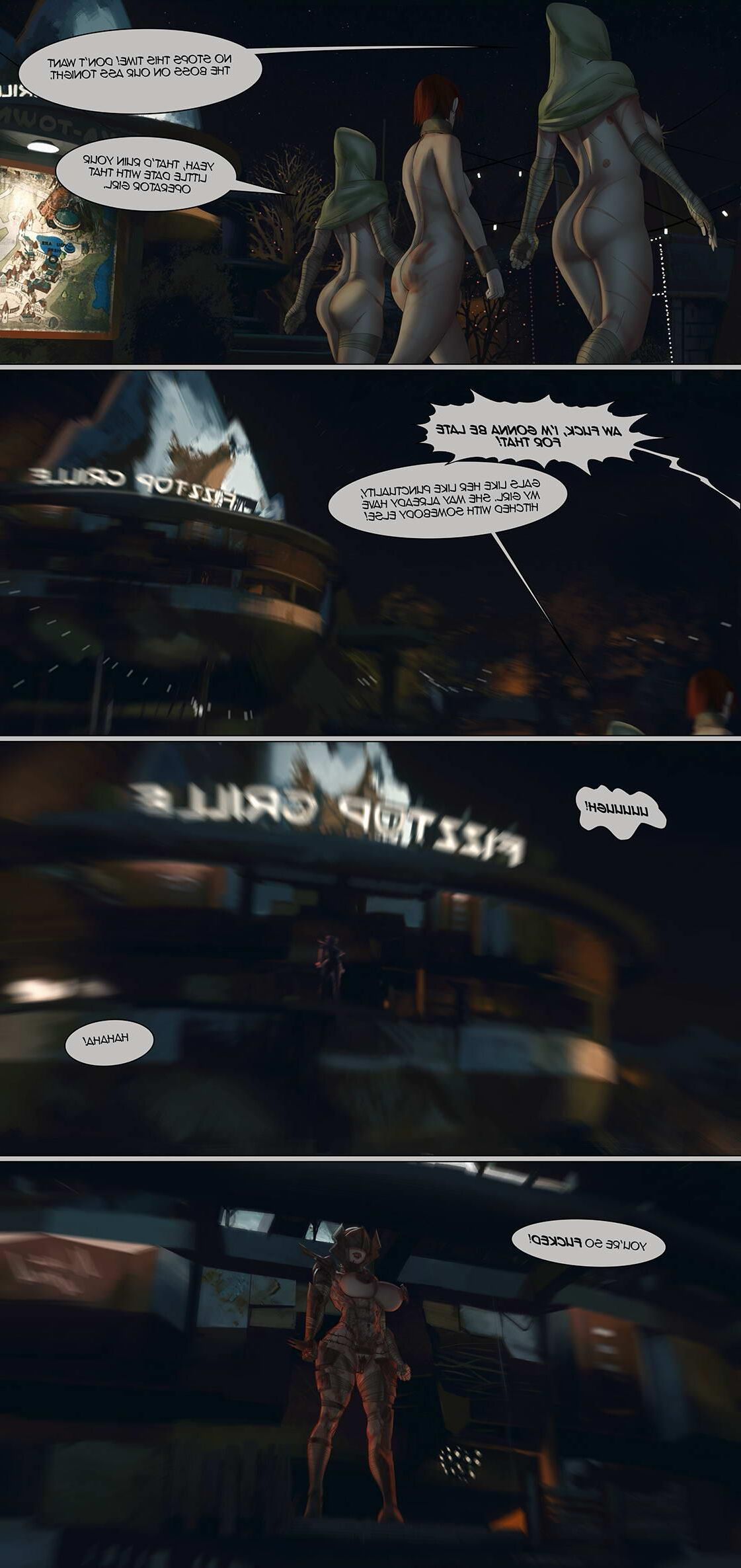  Comics The Overbitch The Kite Fallout@Assassins Creed