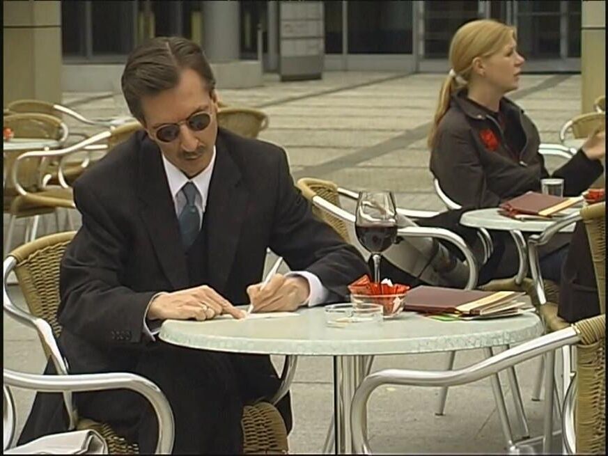 Master Costello on a hot date