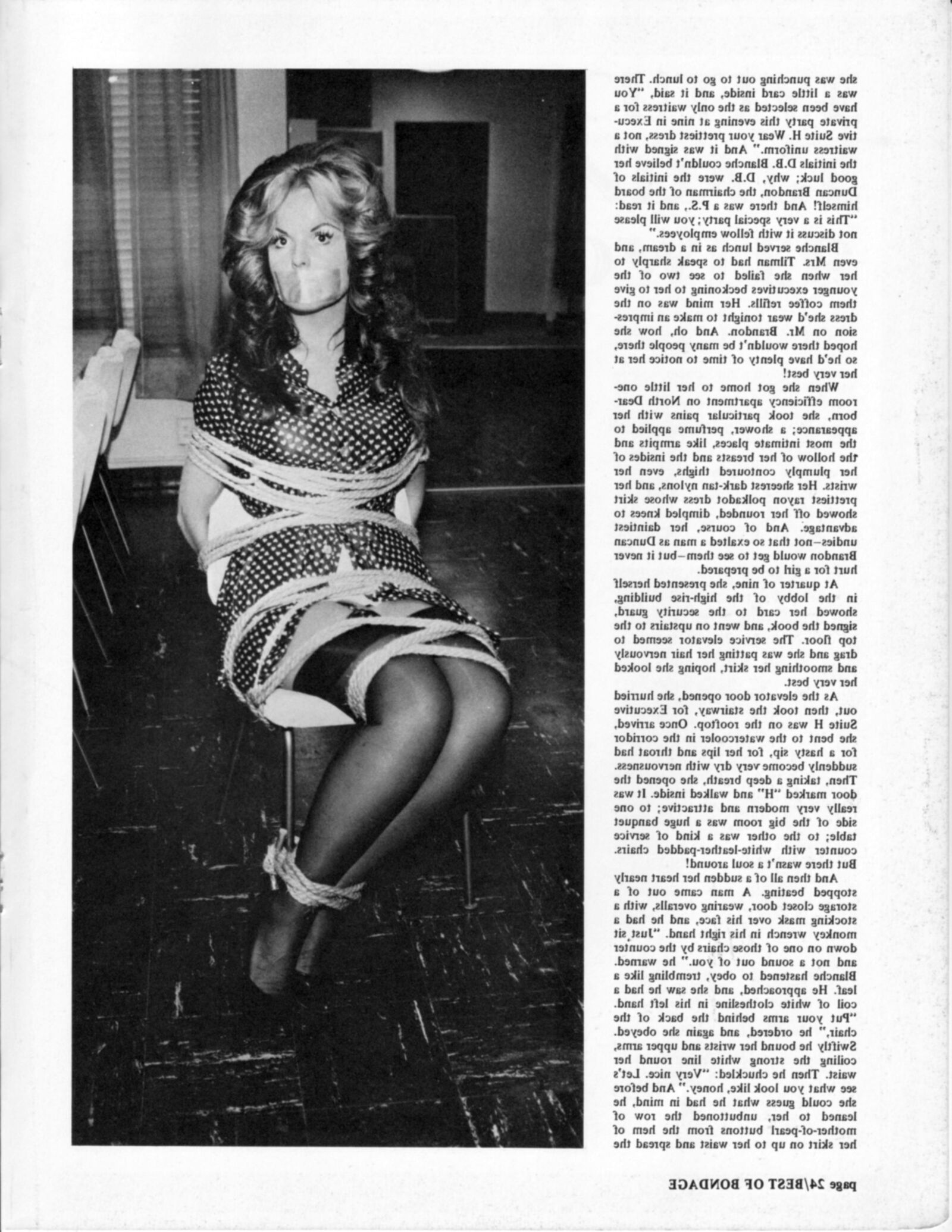 Vintage bondage magazine Best of Bondage , partial