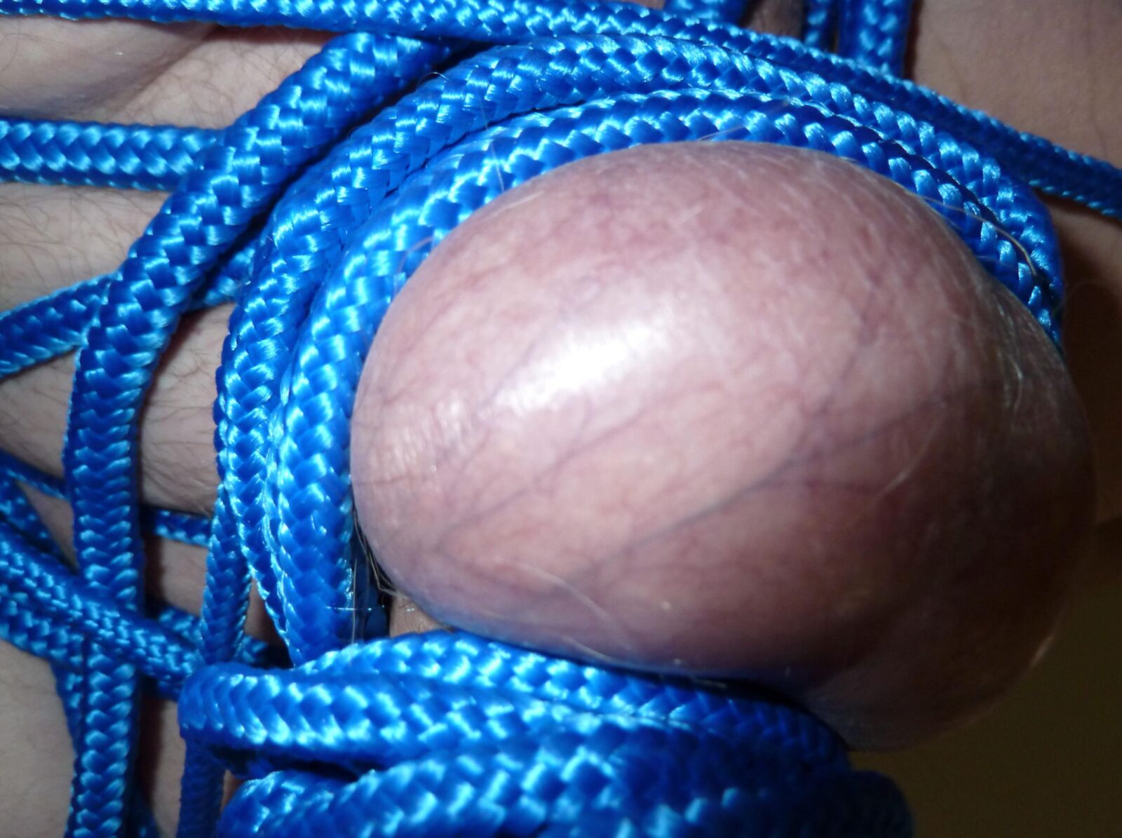 Badly bound in blue